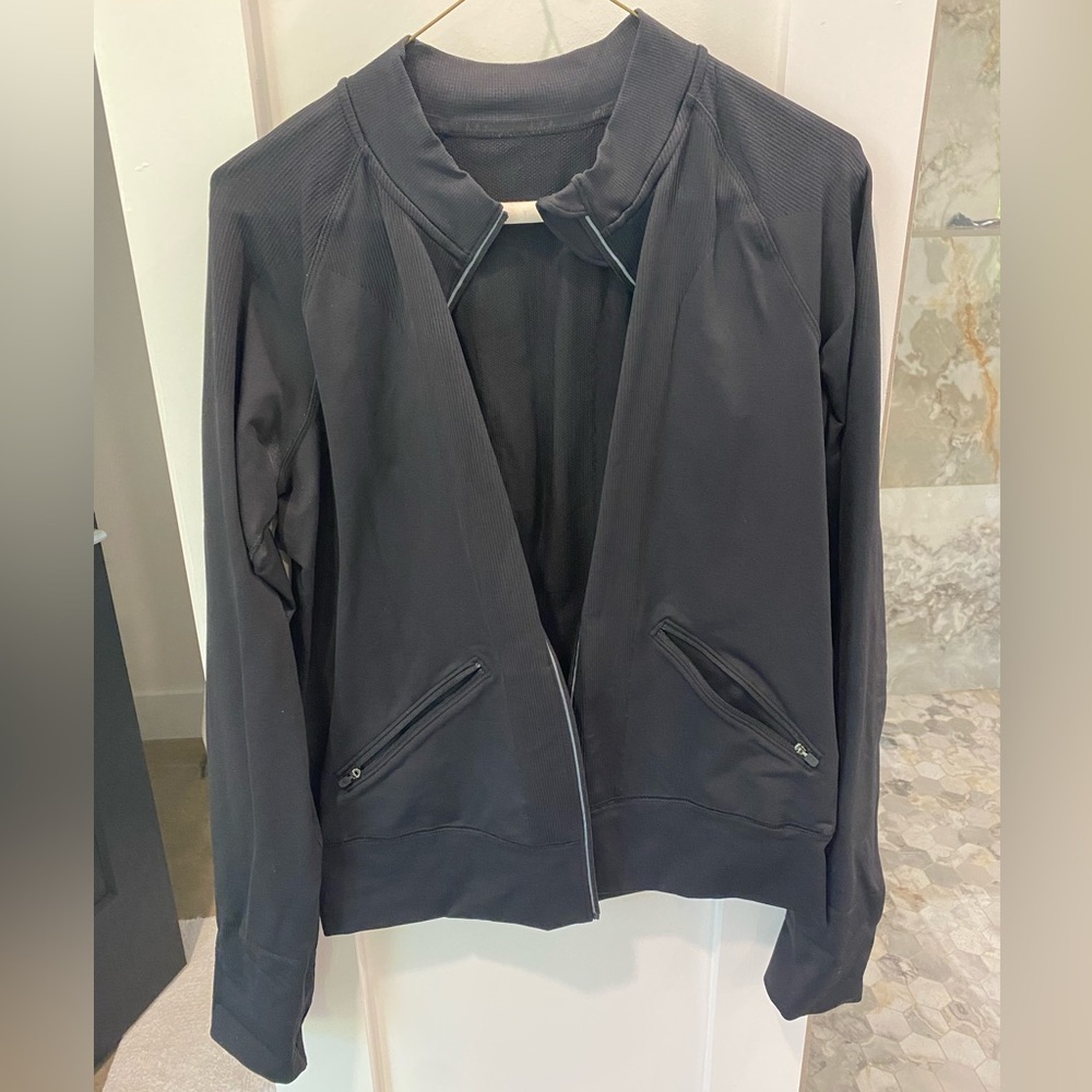 Open Stride Bomber Jacket